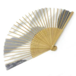 Japanese Fan - Mist 9 Japanese Fan - Mist -Shibui Store eventail japonais brume 379