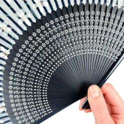 Japanese Fan - Sakura Blue -Shibui Store eventail japonais sakura bleu 244