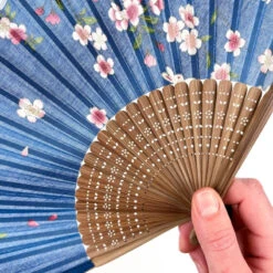 Japanese Fan - Sakura Usagi -Shibui Store eventail japonais sakura usagi 483