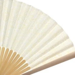 Japanese Fan – Ivory Daisy 10 Japanese Fan – Ivory Daisy -Shibui Store eventails japonais marguerite ivoire 834