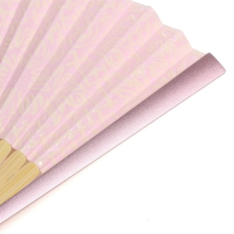 Japanese Fan – Pink Marguerite 4 Japanese Fan – Pink Marguerite - Image 2