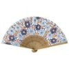 Japanese Fan – Yuzen Botan Blue 2 Japanese Fan – Yuzen Botan Blue -Shibui Store eventails japonais yuzen botan bleu 488