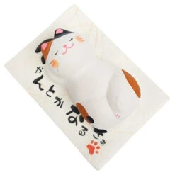 Cat Figurine Savasana -Shibui Store figurine chat savasana 203