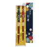 Flowered Japanese Chopsticks Set