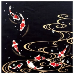 Furoshiki Wrap - Koi Fish - 19.7x19.7 In