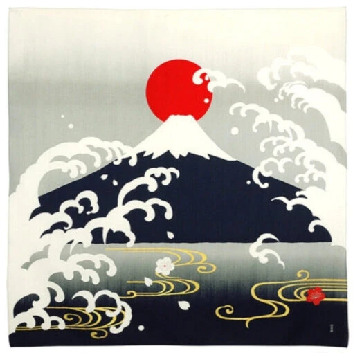 Japanese Furoshiki - Hinode - 35.4x35.4 In