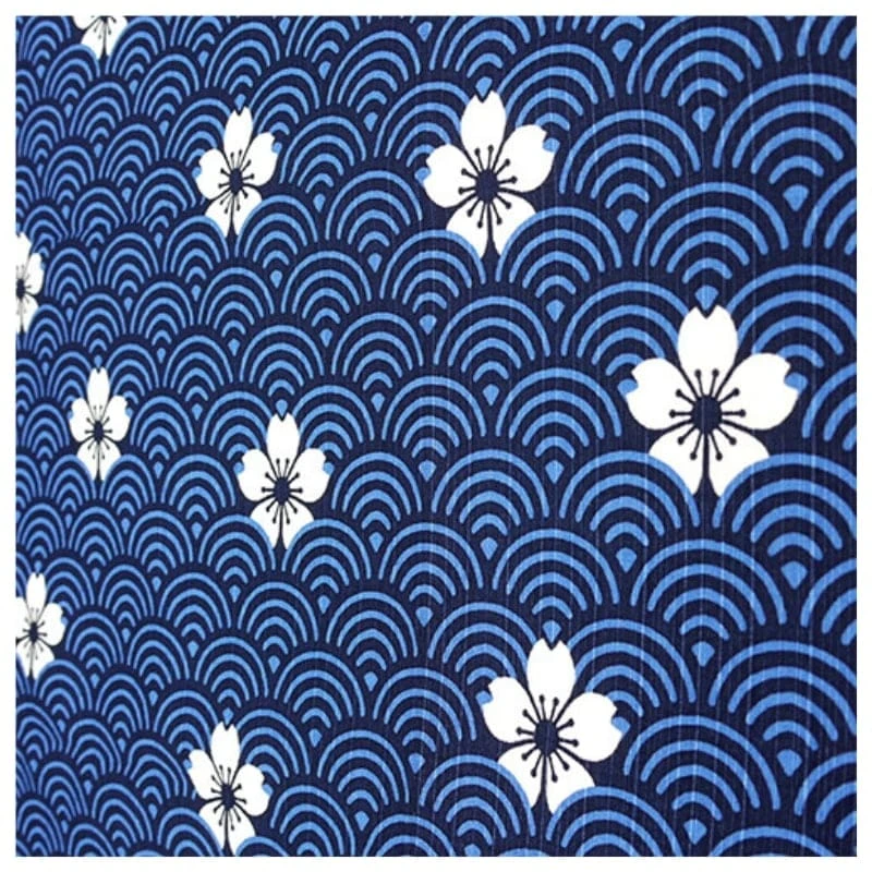 Furoshiki Cloth – Seigaiha Pattern – 28x28 In 4 Furoshiki Cloth – Seigaiha Pattern – 28x28 In - Image 2