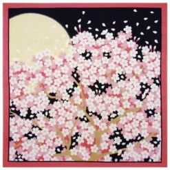 Furoshiki Japanese Sakura - 19.7x19.7 In