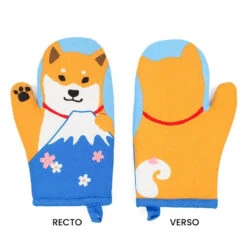 Oven Mitt - Shiba Fuji 7 Oven Mitt - Shiba Fuji -Shibui Store gant de cuisine shiba fuji 266