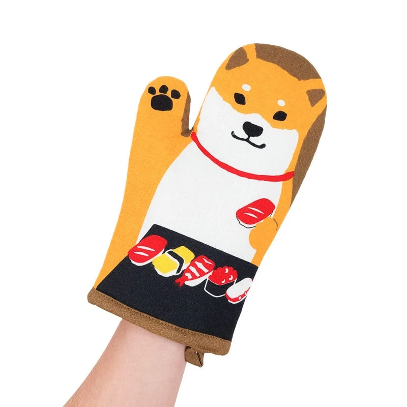 Oven Mitt - Shiba Sushi 4 Oven Mitt - Shiba Sushi - Image 2
