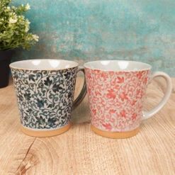 Japanese Ceramic Mug - Red -Shibui Store japanese ceramic mug red 891