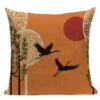 Japanese Cushion Cover - Tsuru