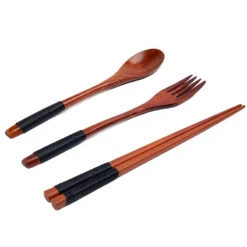 Japanese Cutlery Set Patchwork -Shibui Store japanese cutlery set patchwork 572