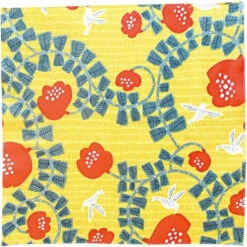 Japanese Furoshiki Hummingbirds - 27.5x27.5 In