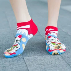 Japanese Maneki Neko Socks 10 Japanese Maneki Neko Socks -Shibui Store japanese maneki neko socks 35 39 594