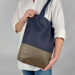 Japanese Tote Bag Sayagata -Shibui Store japanese tote bag sayagata 828