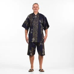 Men's Jinbei - Kanji