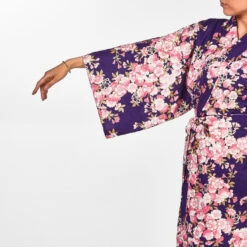 Happi Kimono Women - Sakura Flower 11 Happi Kimono Women - Sakura Flower -Shibui Store kimono happi femme fleur sakura taille unique 491