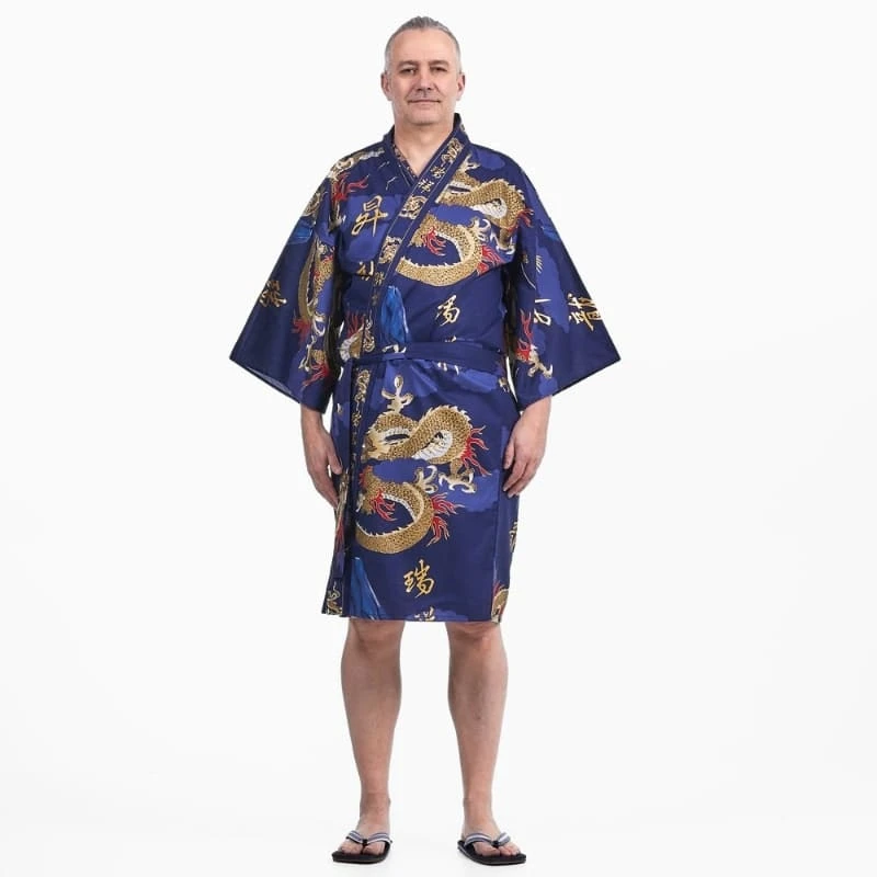 Men’s Happi Kimono – Dragon 3 Men’s Happi Kimono – Dragon