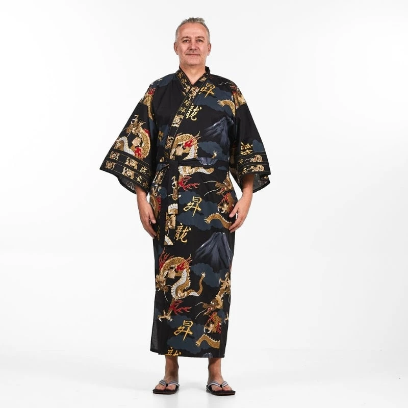 Men's Japanese Kimono - Dragon 3 Men's Japanese Kimono - Dragon