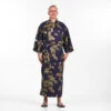 Men's Japanese Kimono - Crane & Pine
