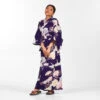 Women's Japanese Kimono - Botan To Tsuru 1 Women's Japanese Kimono - Botan To Tsuru -Shibui Store kimono japonais femme botan to tsuru taille unique 525