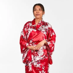 Women's Clothing Kimono -Cherry Blossom -Shibui Store kimono japonais femme cherry blossom taille unique 115