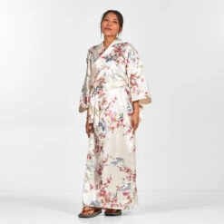 Happi Kimono Women - Ume To Tsuru 10 Happi Kimono Women - Ume To Tsuru -Shibui Store kimono japonais femme ume to tsuru taille unique 939