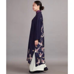 Long Kimono Jacket Women 13 Long Kimono Jacket Women -Shibui Store kimono long femme grue 707