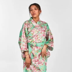 Women's Yukata Kimono - Sakura Flower 8 Women's Yukata Kimono - Sakura Flower -Shibui Store kimono yukata femme fleur sakura 666