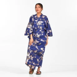 Women's Yukata Kimono - Sakura To Chō -Shibui Store kimono yukata femme sakura to cho 124