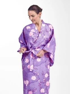 Women's Yukata Kimono - Sakura To Kumo -Shibui Store kimono yukata femme sakura to kumo 819