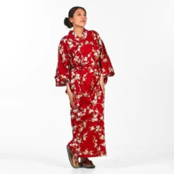 Women's Yukata Kimono - Shiraume -Shibui Store kimono yukata femme shiraume m 627