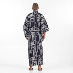 Yukata Kimono Men - Bamboo & Dragon -Shibui Store kimono yukata homme bambou dragon 857
