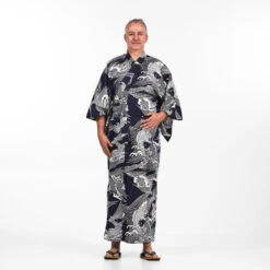 Yukata Kimono Men - Koi Fish