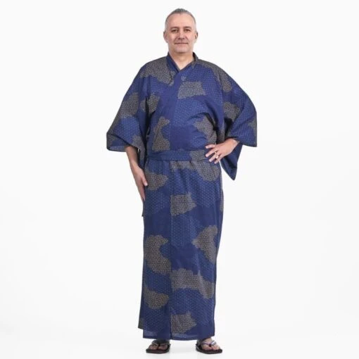 Men’s Yukata Kimono – Kumo