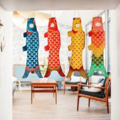 Koinobori Rainbow - 28 In -Shibui Store koinobori arc en ciel s 390