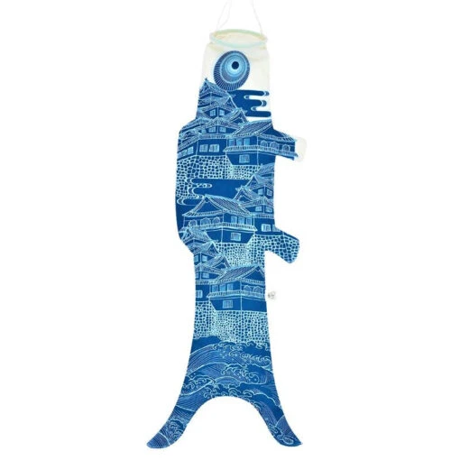 Koinobori Ôshiro Blue - 28 In
