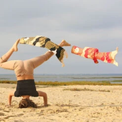 Koinobori Patchwork Red - 39 In -Shibui Store koinobori patchwork rouge m 250