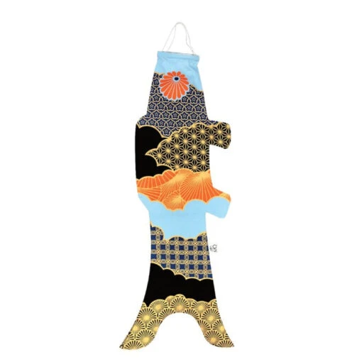 Koinobori Patchwork Fabric - 28 In