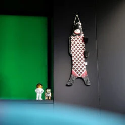 Koinobori Traditional Black & White - 28 In -Shibui Store koinobori traditionnel noir blanc s 927