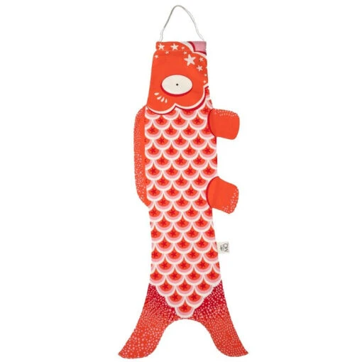 Koinobori Traditional Red - 28 In