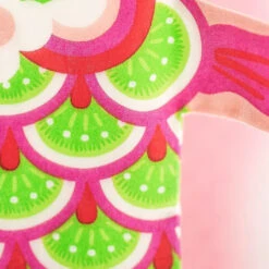 Koinobori Green & Pink Mini - 18 In -Shibui Store koinobori vert rose mini 698