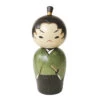 Young Samurai Kokeshi -Shibui Store kokeshi jeune samourai 414
