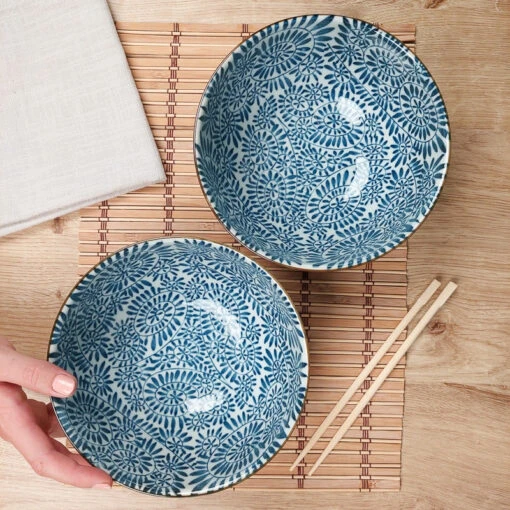 Large Ramen Bowl Set - X2