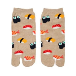 Sushi Tabi Socks - 6 Pairs 8 Sushi Tabi Socks - 6 Pairs -Shibui Store lot chaussettes tabi sushi 6 paires eu 36 40 355