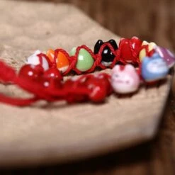 Maneki Neko Lucky Charm Bracelet -Shibui Store maneki neko lucky charm bracelet 351