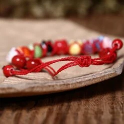 Maneki Neko Lucky Charm Bracelet -Shibui Store maneki neko lucky charm bracelet 762