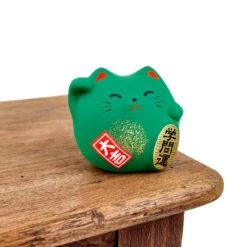 Round Maneki Neko - Green 11 Round Maneki Neko - Green -Shibui Store maneki neko rond vert 518