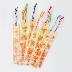 Japanese Bookmark – Autumn Leaves -Shibui Store marque page japonais feuilles dautomne 325